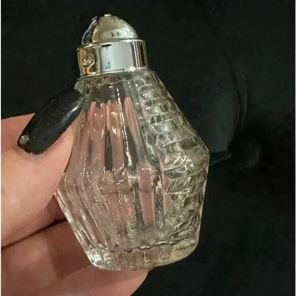 Vintage Glass Salt & Pepper Shaker Set Cottagecore MCM Hostess Gift Set Unique